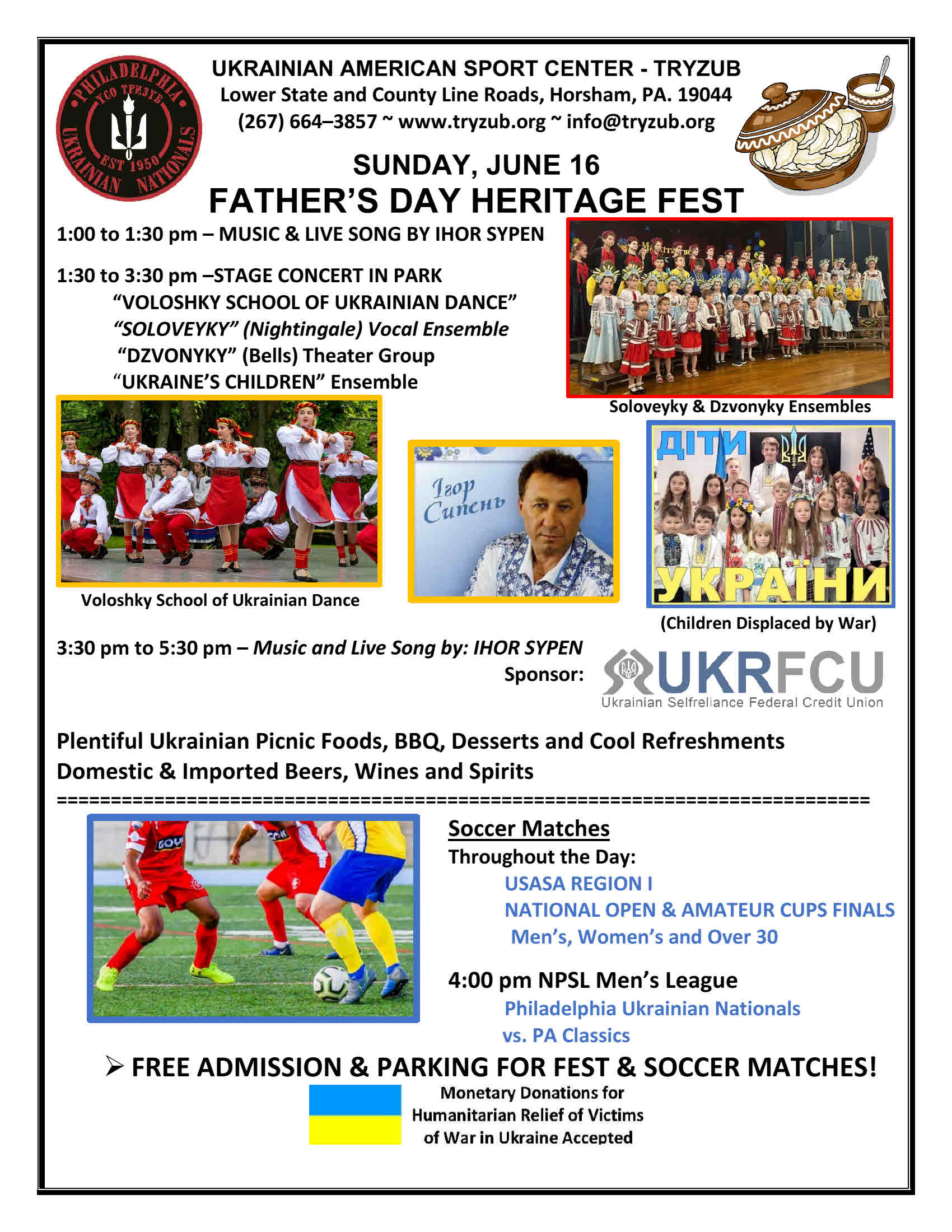 Father's Day 2024 flyer